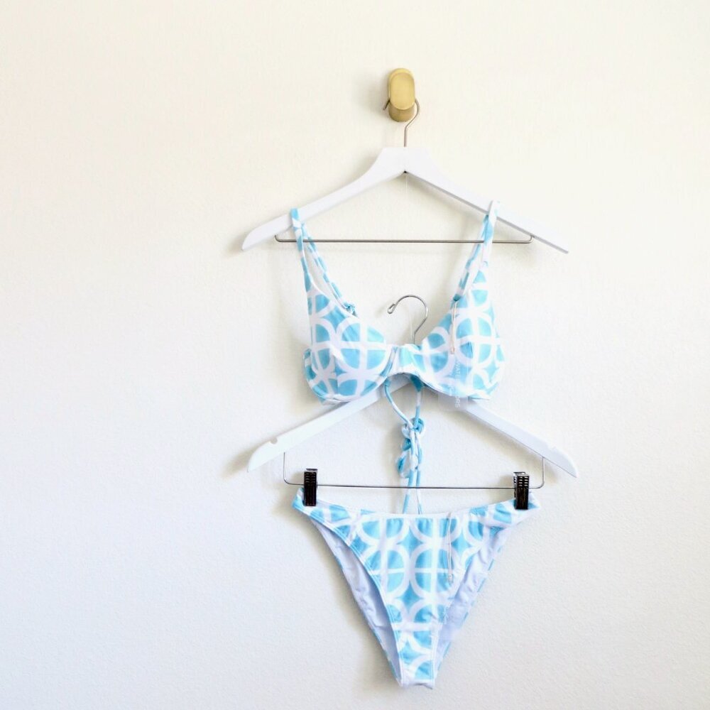 NEW! Kenny Flowers Maldives Underwire Bikini Top & Bikini Bottom Set XS - Picture 11 of 16